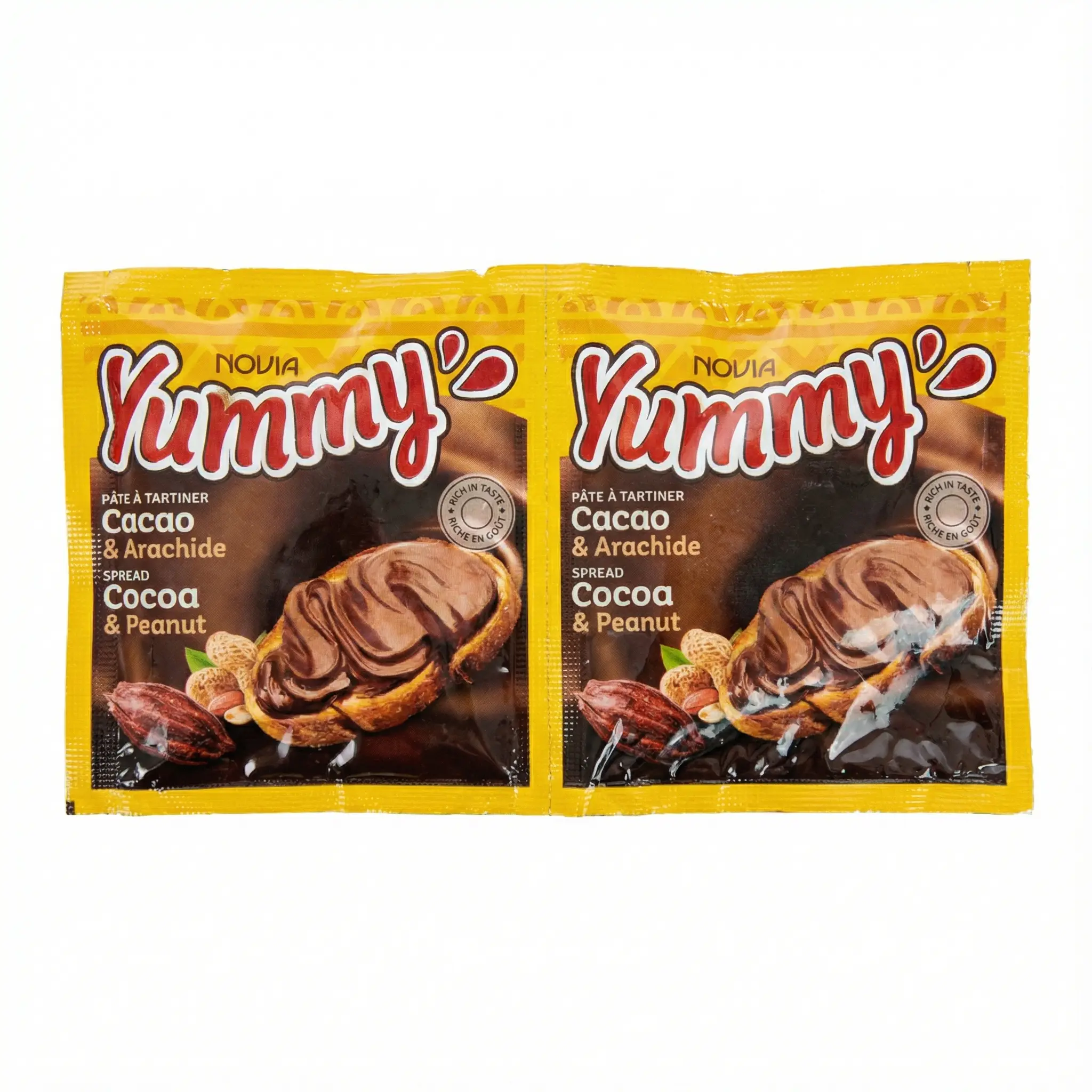 chocolat yummy cameroun en sachets individuels gourmands